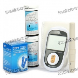 Глюкометр с китайской инструкцией - yicheng 2.0 lcd digital handheld blood glucose meter kit