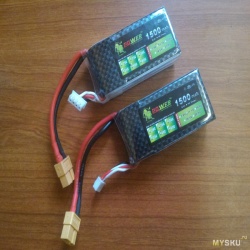 Lion power 11.1v 1500mah 40c с частичками не