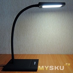Настольная led лампа с 7 уровнями яркости и стильным минималистичным дизайном - arilux al-tl01