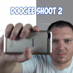 Смартфон doogee shoot 2 - бюджетник c двумя камерами, сканером, да еще и на свежем android 7