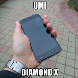 Смартфон umi diamond x - увесистый алмаз за 79,99$