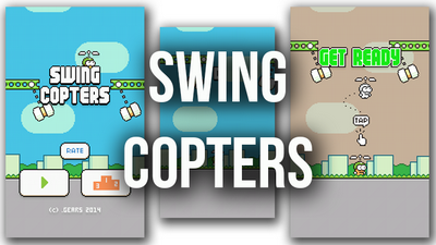 Swing copters – таймкиллер от создателя flappy bird