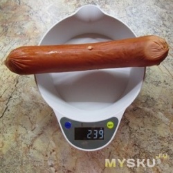 Точные кухонные весы с чашей