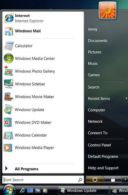 Windows vista: обновление с windows xp